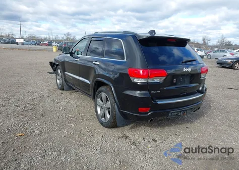 2015 Jeep Grand Cherokee Overland из США, поврежденный, VIN 1C4RJFCG7FC151327